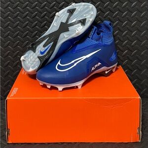 Nike Blue and White Athletic Shoes